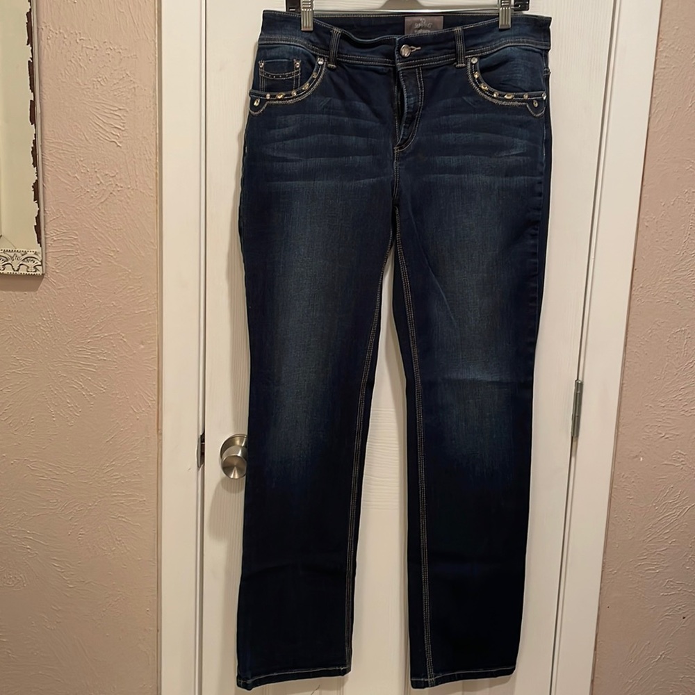 Chicos rhinestone Embellished Slimming Stretch Jeans